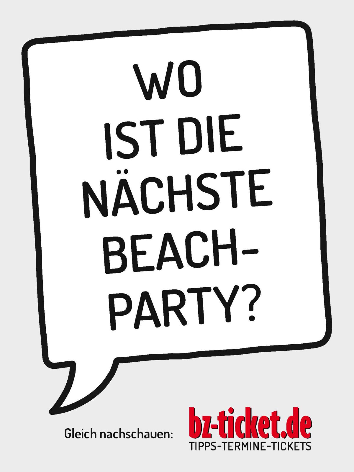 Kampagne für bz-ticket.de