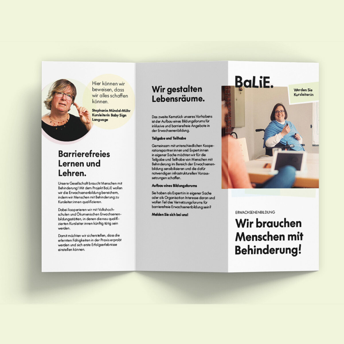 Branding: Flyer für BaLiE