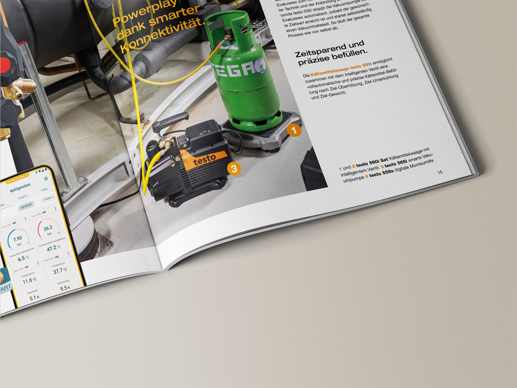 30 Seiten Testo-Power – das Industry Magazin.