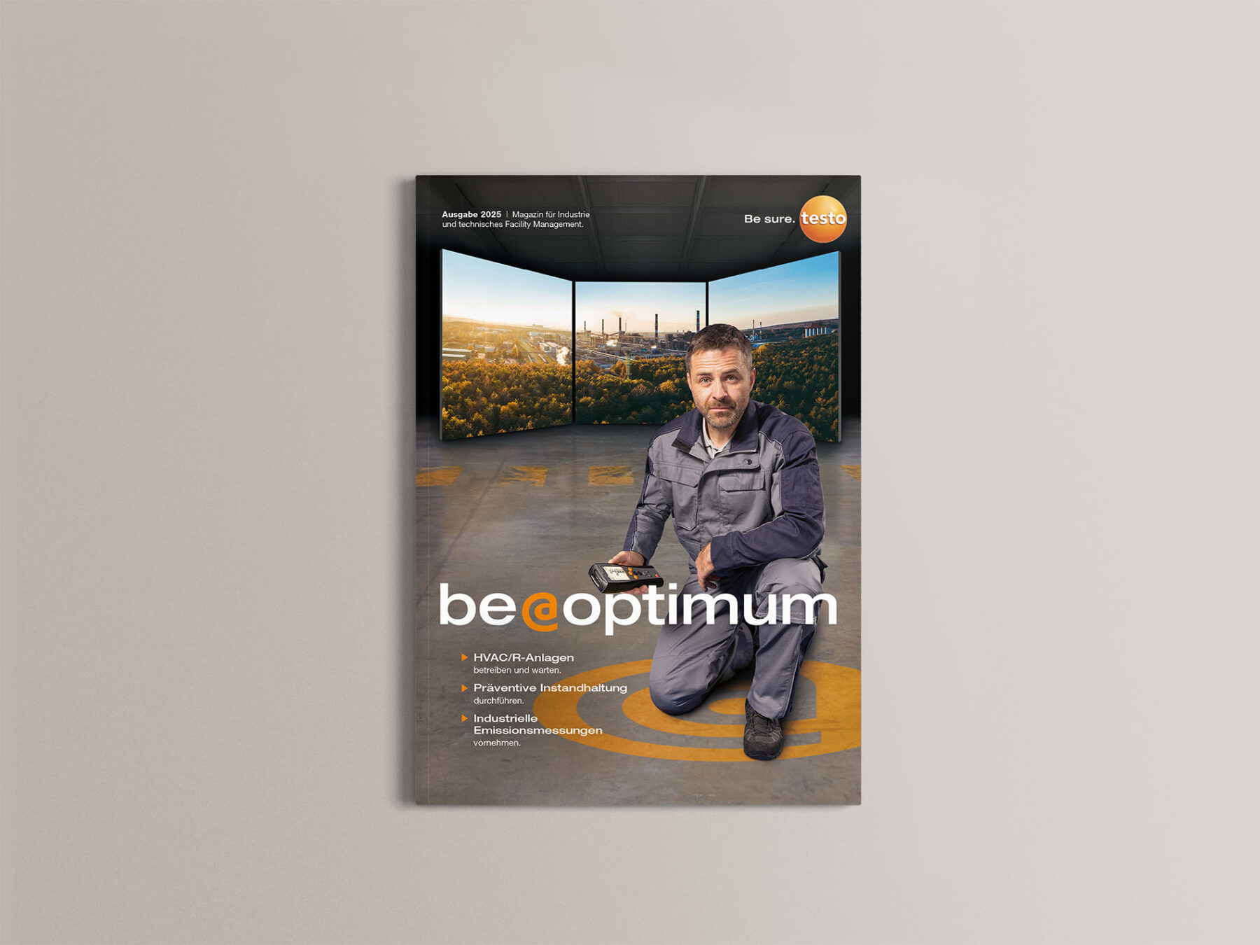 30 Seiten Testo-Power – das Industry Magazin.