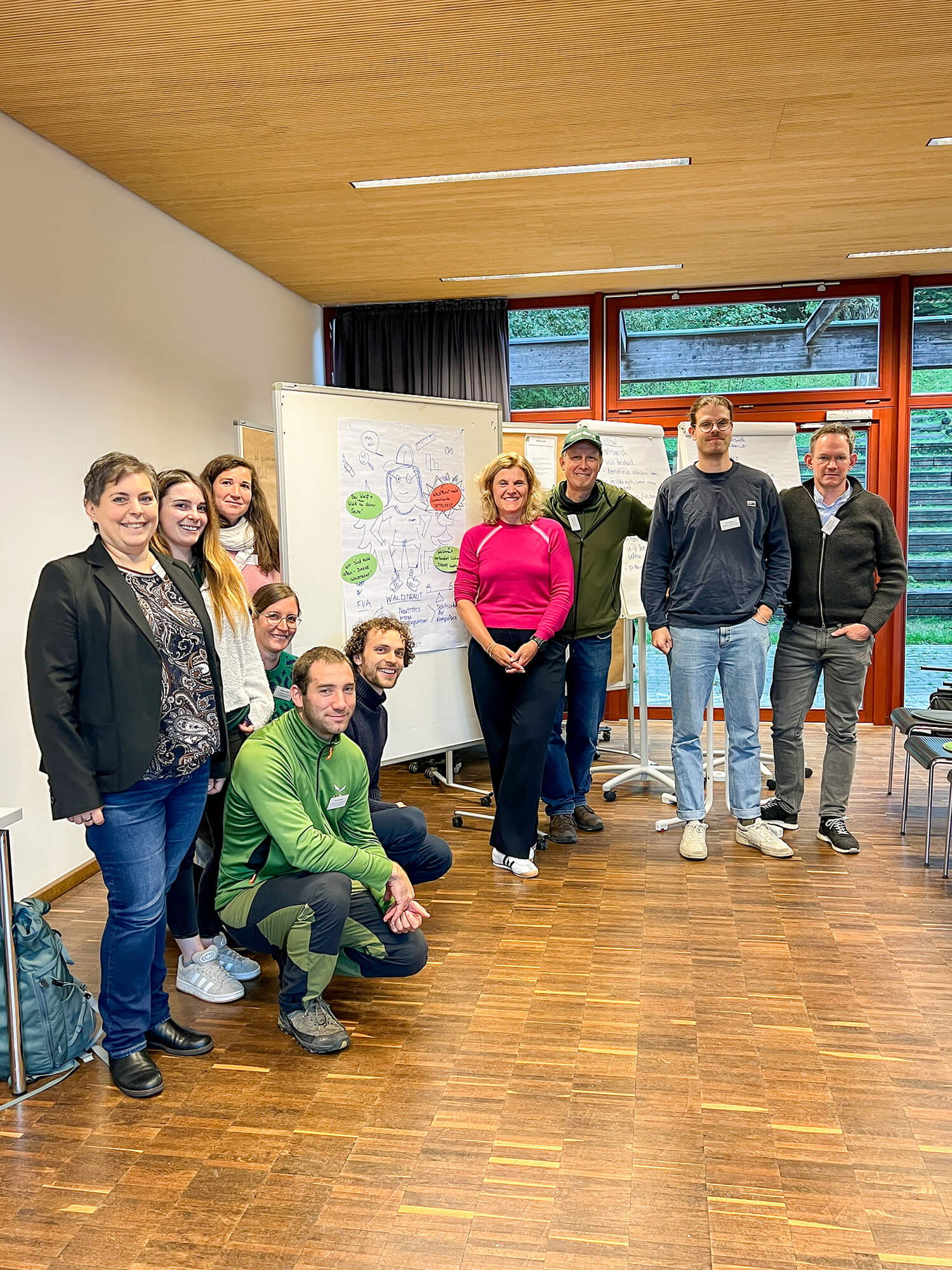 Interaktiver Workshop: "Forst trifft Medienexperten" – Team Frau Wolf